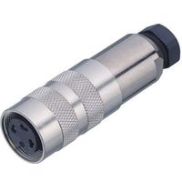 Franz Binder 丸型コネクタ， 2極， ミニチュア， ケーブルマウント， 99ー5102ー15ー02 1個（直送品）