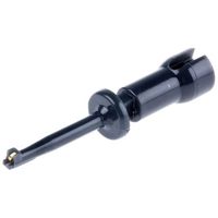 Mueller Electric ミニテストクリップ， 黒 BU-00208-0 1個（直送品）