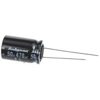 ルビコン コンデンサ 470μF， ，50V dc， 50ZL470MEFC12.5X20 1ロット(5個)（直送品）