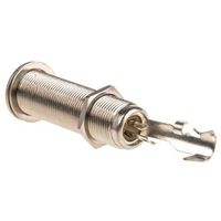 Switchcraft (スイッチクラフト)， フォーンコネクタ 6.35 mm パネルマウント ステレオ 152B 1個（直送品）