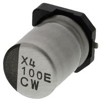 ニチコン コンデンサ 100μF， ，25V dc， UCW1E101MCL1GS 1ロット(10個)（直送品）