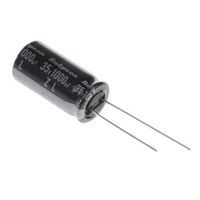 ルビコン コンデンサ 1000μF， ，35V dc， 35ZL1000MEFC12.5X25 1ロット(5個)（直送品）