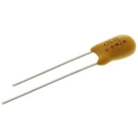 Vishay タンタルコンデンサ，4.7μF，35V dc，489D475X0035D1VE3 489D475X0035D1VE3（直送品）
