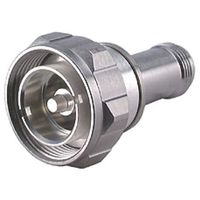 HUBER+SUHNER 同軸変換アダプタ 7/16 ー N型 プラグ ジャック， 33_716ーNー50ー51/ー33_NE 1個（直送品）