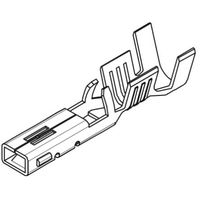 モレックス Molex コネクタ端子 (圧着端子) メス VersaBladeシリーズ 圧着 35746ー0210 1ロット(100個)（直送品）