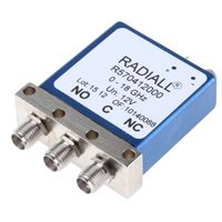 Radiall 高周波リレー （RFリレー） 12V 50Ω SPDT， R570412000 1個（直送品）