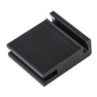 フィッシャー ヒートシンク 長さ:25mm 幅:28mm 高さ:10.3mm， SK 480/25 SA 1個（直送品）