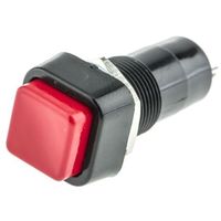 押しボタンスイッチ， ラッチ， パネルマウント， Single Pole Throw (SPST)， PBSー001Aー3 1個（直送品）