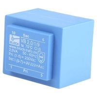 Block 基板実装用トランス 一次側:230V 二次側:9V ac