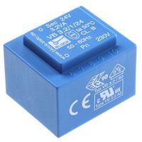 BLOCK 基板実装用トランス 一次側:230V ac 二次側:24V 定格電力:3.2VA， VB 3，2/1/24 出力数:1 1個（直送品）