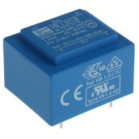 BLOCK 基板実装用トランス 一次側:230V ac 二次側:6V 定格電力:1VA， VB 1，0/1/6 出力数:1 1個（直送品）
