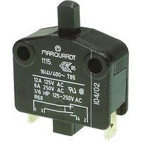 Marquardt ドアインターロックプッシュボタンスイッチ 1115.2101 1個（直送品）