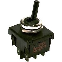 Marquardt トグルスイッチ， DPDT， パネルマウント， ラッチ， 1824.1101 1個（直送品）