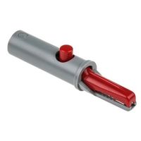 SKS Kontakttechnik ヒルシュマン 930126101 わに口クリップ 6A 6mm， 赤 1個（直送品）