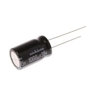 ニチコン コンデンサ 1000μF， ，35V dc， UVY1V102MHD 1ロット(5個)（直送品）