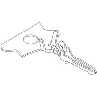 モレックス Molex コネクタ端子 (圧着端子) オス BoardーInシリーズ 圧着 50034ー8000 1ロット(100個)（直送品）