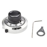 Bourns ノブ 6.35mm 直径:46mm 丸型 Hー46ー6A 1個（直送品）