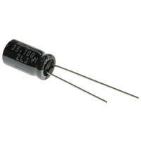 ルビコン コンデンサ 100μF， ，35V dc， 35ZLJ100M6.3X11 1ロット(10個)（直送品）