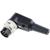 Lumberg DINプラグ 6極 オス ケーブルマウント WSV 60 1個（直送品）