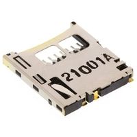Molex， メモリカードコネクタ， MicroSD 8 極， メス 502570-0893 / プッシュ（直送品）