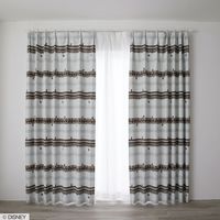 スミノエ DISNEY セミオーダー カーテン ミッキー トリムウェイ 2100×1450mm アイボリー １セット(2枚入)（直送品）