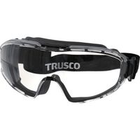 トラスコ中山 TRUSCO カラーセーフティーゴーグル(ワイドビュータイプ)ブラック G5008-BK 1個 244-3625（直送品）