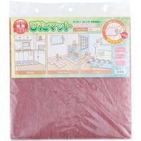 ワタナベ工業 吸着ぴたマット9P　30×30cm　ローズ KP-3031 1箱(10パック入)（直送品）