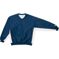 CONVERSE(コンバース) バスケットボール Vネック ウォームアップジャケット CB182113S ネイビー/ホワイト(2911) L（直送品）