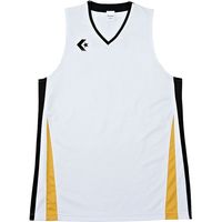 CONVERSE(コンバース) バスケットボール メンズ ゲームシャツ CB281701 ホワイト/ブラック(1119) SS 1枚（直送品）