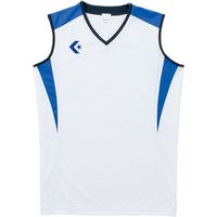 CONVERSE(コンバース) バスケットボール ウィメンズ ゲームシャツ CB351701 ホワイト/Rブルー(1125) S 1枚（直送品）