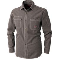 中国産業 8111DOGMAN長袖シャツクロ4L 8111-19-4L 1枚（直送品）