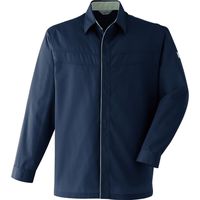 Asahicho (旭蝶繊維) E0391 ポケットレス長袖シャツ ネイビー 3L 1枚（直送品）