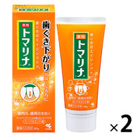 トマリナ 歯ぐきさがりが気になる方に 薬用ハミガキ ハーバルミント 90ｇ 2本　小林製薬 歯周病予防 歯磨き粉