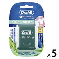 オーラルB デンタルフロス エッセンシャルオイル配合 40m 1セット（5個） P&G