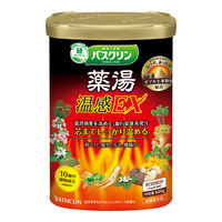 バスクリン 薬湯 温感EX パシフィックハーブの香り 600g お湯の色 和漢オレンジ（透明タイプ）
