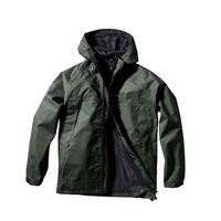 クロダルマ ハードシェルパーカー オリーブ 5L 32678-46-5L 1枚（直送品）