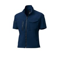 クロダルマ 夏半袖ジャンパー ネイビー L 266741-11-L 1枚（直送品）