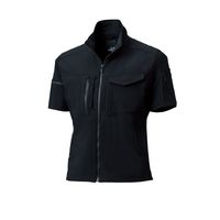 クロダルマ 夏半袖ジャンパー ブラック L 266741-49-L 1枚（直送品）