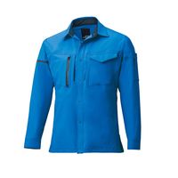 クロダルマ 長袖シャツ ブルー LL 25674-10-LL 1枚（直送品）