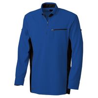 タカヤ商事 長袖ポロシャツ ブルー 5L TW-A150-6-5L 1枚（直送品）