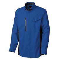 タカヤ商事 長袖シャツ ブルー L TW-A124-6-L 1枚（直送品）