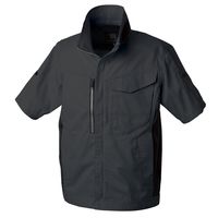 タカヤ商事 半袖ジャケット ガンメタル 5L TW-S140-29-5L 1枚（直送品）