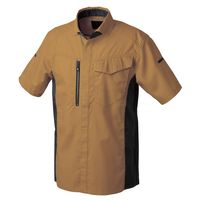 タカヤ商事 半袖シャツ キャメル TW-S144-35