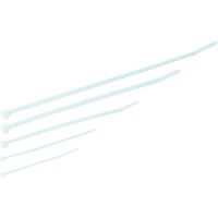 3M ナイロン結束バンド 屋内用 幅2.4X長さ80mm 100本入り NB-80MM 1セット(1500本:100本×15袋)（直送品）