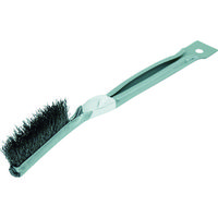 トラスコ中山 TRUSCO 金柄ブラシ 厚毛植 鋼線 TB-2019 1セット(7本) 258-9052（直送品）