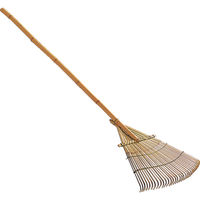 トラスコ中山 TRUSCO 竹クマデ 全長1400mm TK-33 1セット(3本) 176-9740（直送品）