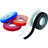 トラスコ中山 TRUSCO 結束テープ マジックバンド[[R下]] 超薄型 10mm×3m 白 MKH-1030-W 1セット(6巻)（直送品）