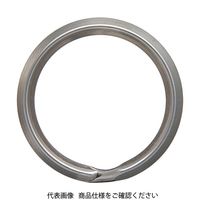 ニッサチェイン ニッサチェイン　ニッケルキーリング２５ｍｍ（１５個入） P-851 1セット(60個：15個×4パック) 405-6949