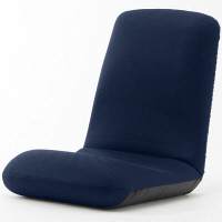 セルタン　座椅子　和楽チェア　Lサイズ　幅430×奥行580～1000×高さ130～570mm　メッシュブルー　（直送品）