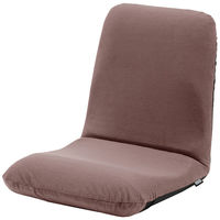 セルタン　座椅子　和楽チェア　Mサイズ　幅430×奥行510～850×高さ110～470mm　テクノブラウン　（直送品）